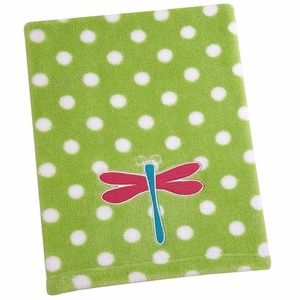 Sadie & Scout: Green Dragonfly Blanket